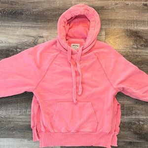 Pink Hooded Sweatshirt